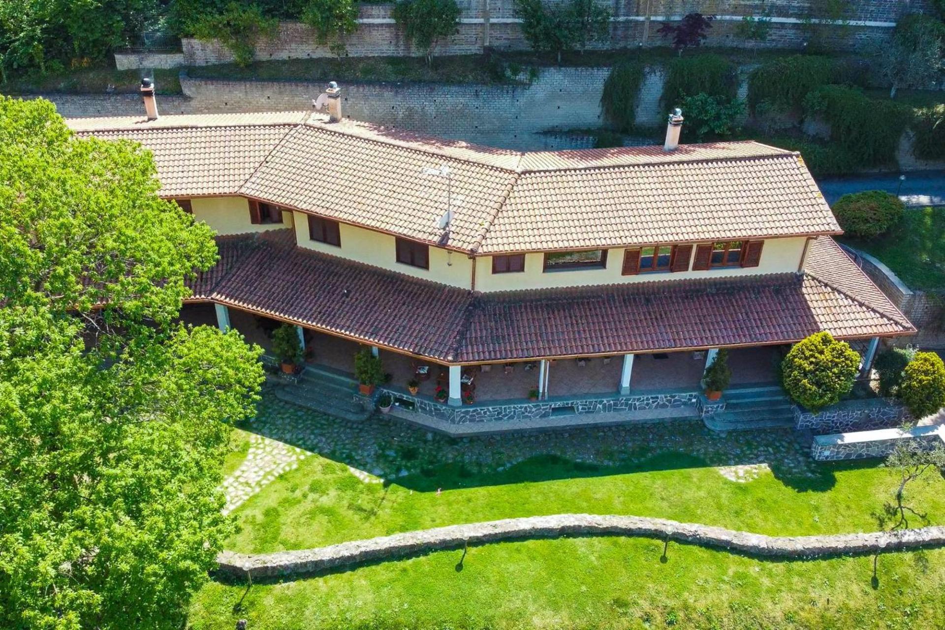 Villa Carolina - Piscina E Parco Panoramico Campagnano Di Roma Exterior foto